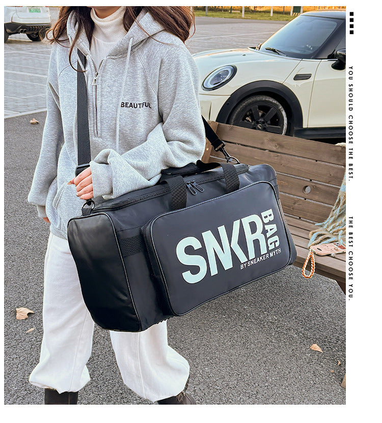 Lightweight Adjustable Travel Bag carried in suitcase