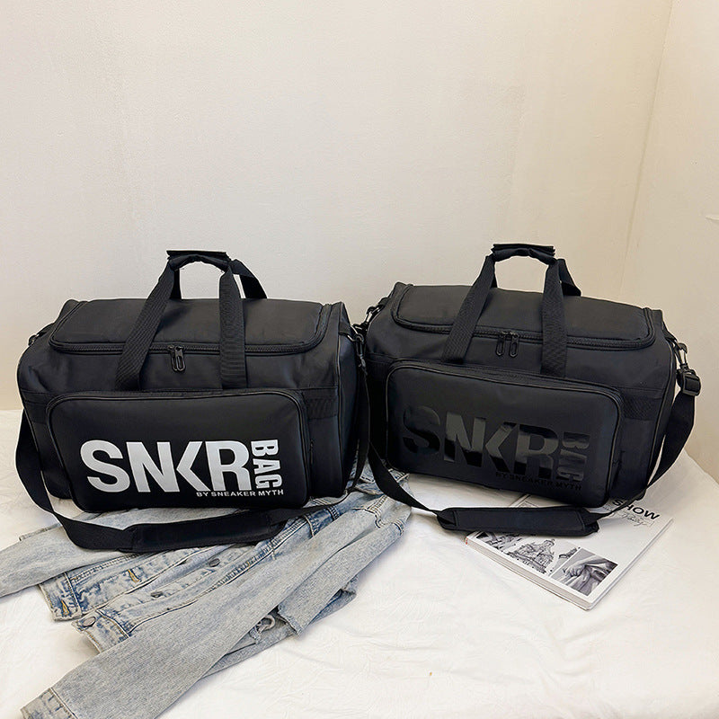 Adjustable Travel Bag packed for gym and outdoor activities